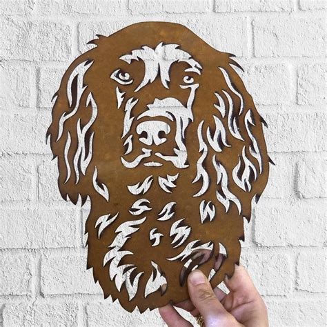 sheet metal dog|Unique Metal Dog Art & Custom Pet Designs .